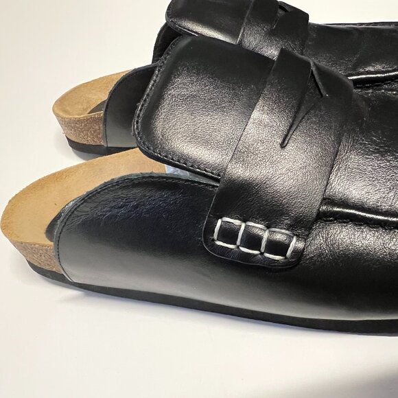 JW Anderson Black Leather Mules - Size 39 - Picture 5 of 12